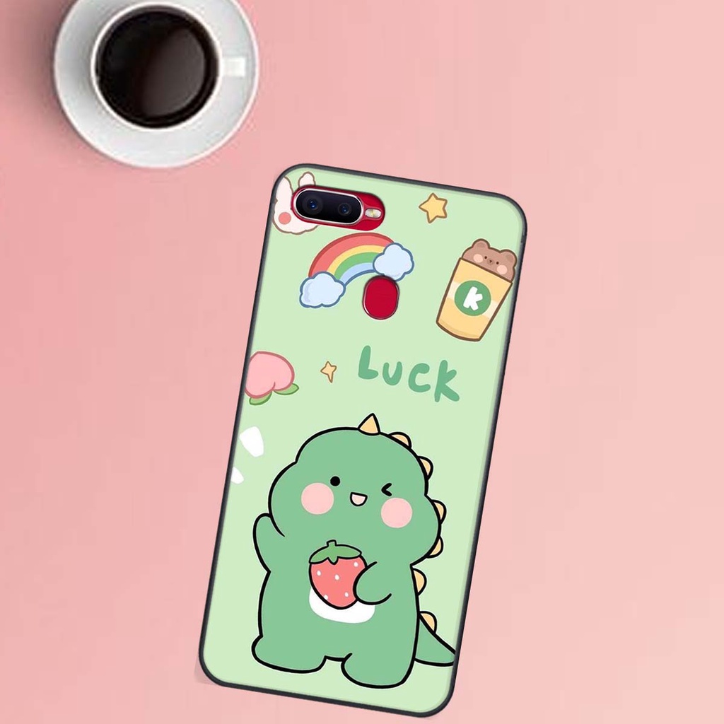 Ốp lưng Oppo A5S / A7 / F9 / A12 in hình khủng long , gấu nâu xinh xắn, siêu cute  mà còn vô cùng RẺ -ĐẸP