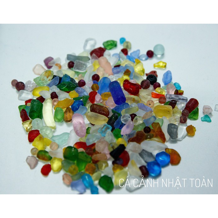 SỎI NHẬP ĐỦ MÀU TRANG TRÍ BỂ CÁ, CÂY CẢNH, NHÀ CỬA 800G