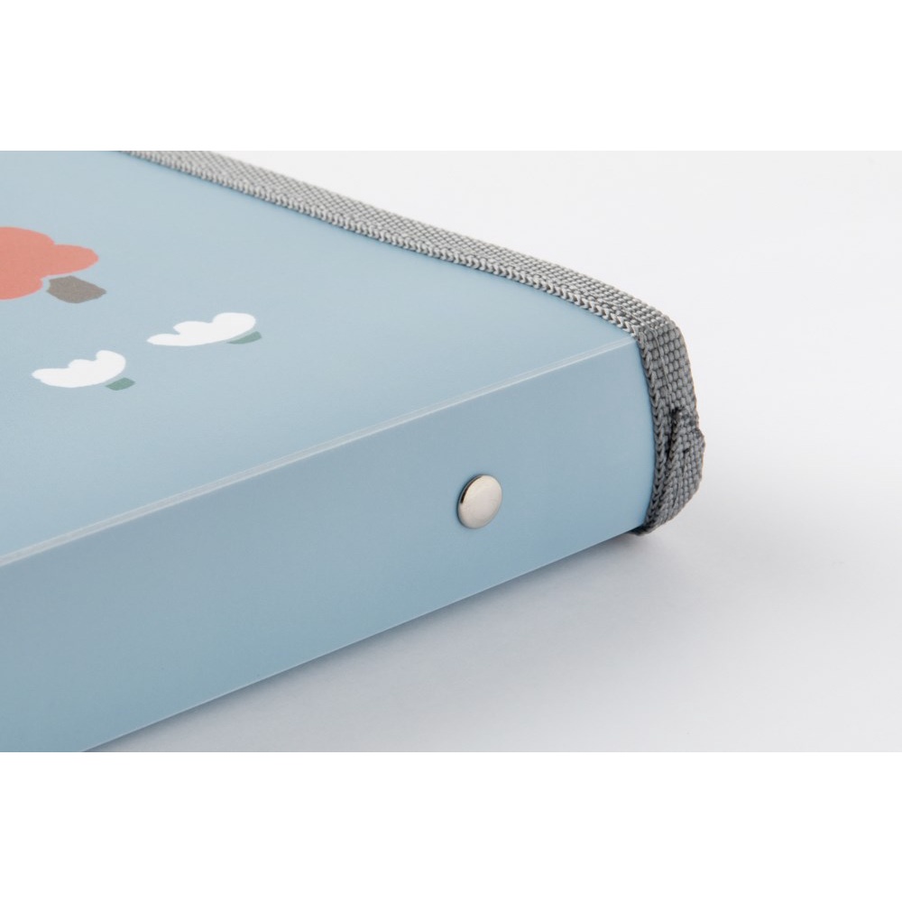 Túi Đựng Tài Liệu ARTBOX Hàn Quốc Khóa Kéo In Hình Gấu Có Tay Cầm Tiện Lợi