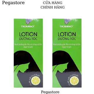 Tinh dầu dưỡng tóc Thorakao Lotion hương bưởi / xịt dưỡng tóc hương bưởi 120ml - sịt dưỡng tóc màu xanh