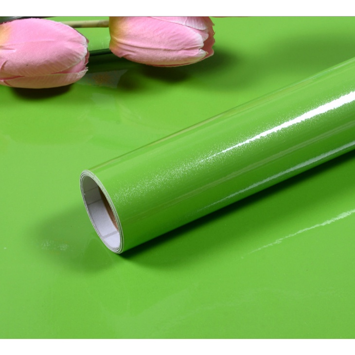 Decal dán tường MẪU BÓNG MÀU XANH LÁ KHỔ 60CM nhiều mẫu (giá 1m dài)