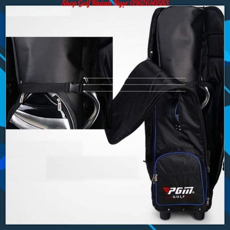 Túi Bọc Gậy Golf Đi Máy Bay /Cover Hàng Không  Air Package Chính Hãng PGM, Travel Bags