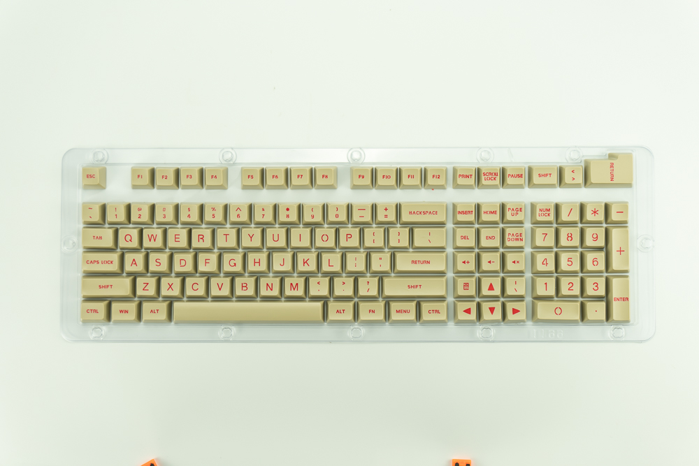 SA Bóng cap ABS hai màu thủ công cơ khí bàn phím Keycap 108 87 phù hợp với ikbc filco akko