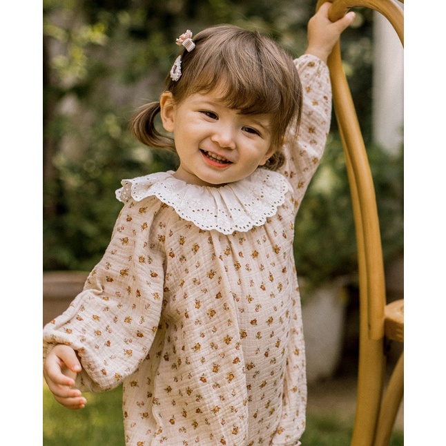 Happy Prince Jumpsuit hoa Hàn Quốc cho bé gái