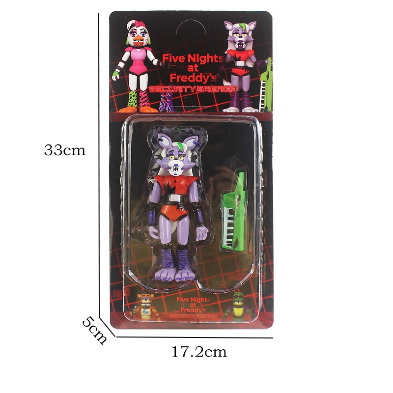 Set 5 Mô Hình Nhân Vật Trong Five Night At Freddy Fnaf Dễ Thương