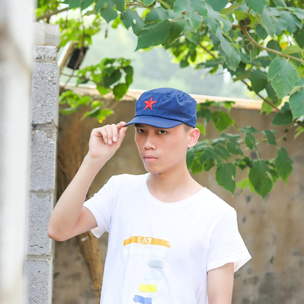 MELODG Mũ Lưỡi Trai Unisex Phong Cách Quân Đội