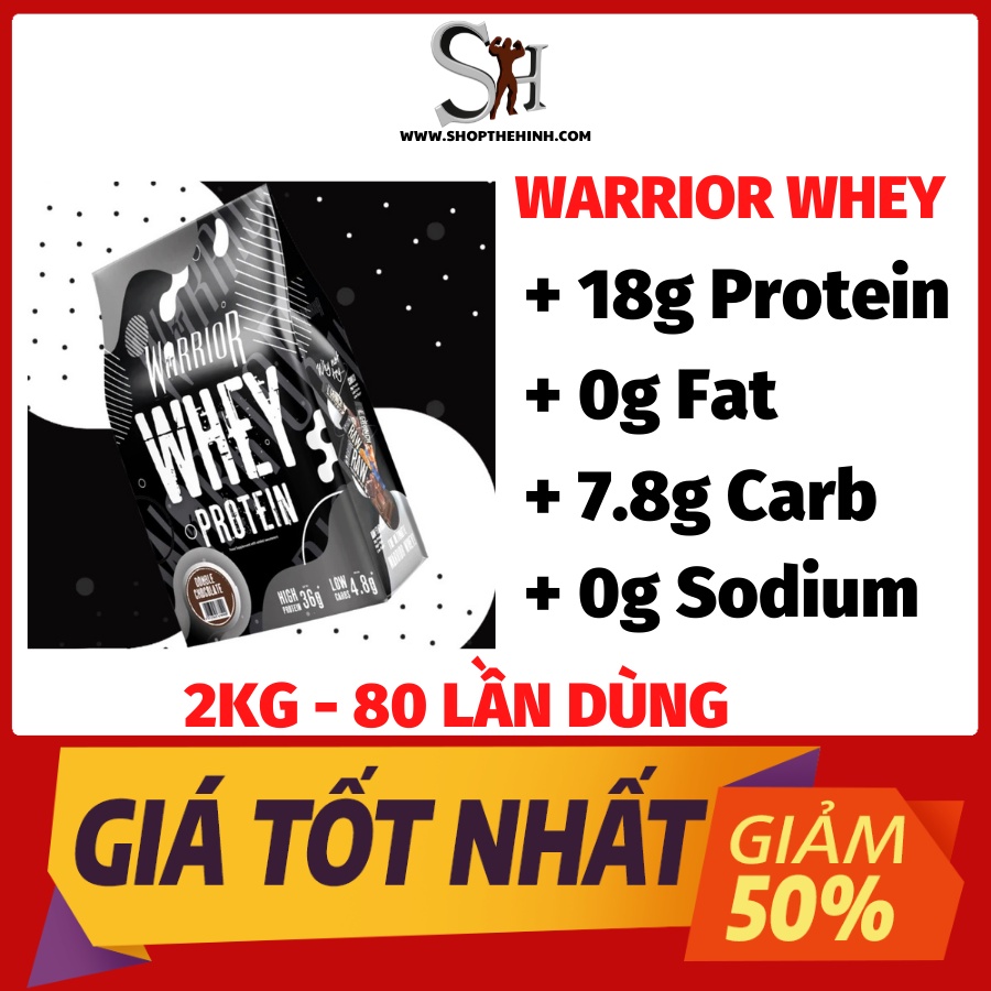 Warrior Whey  - Sữa Tăng Cơ, Phát Triển Cơ, Bổ Sung