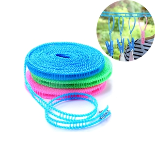 Dây phơi quần áo 5m có thể thu gọn tiện lợi