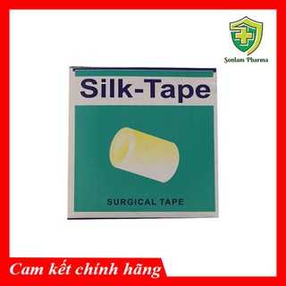 Băng dính y tế Silk Tape - Giúp Hỗ Trợ Băng Bó Vết Thương Nhiều cỡ