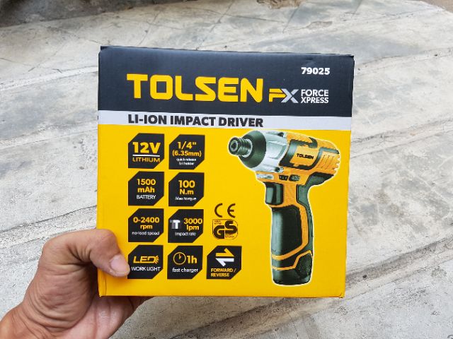 Máy vặn vít pin Tolsen 79025