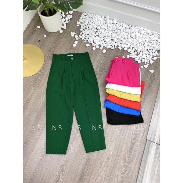 QUẦN BAGGY 1 CÚC NHIỀU MÀU HOTTREND CHẤT DÀY DẶN MS15726