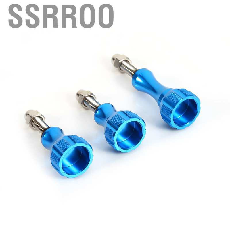 Bộ 3 Đai Ốc Bằng Nhôm Không Gỉ Cho Gopro Hd Hero 4 3 + 2 | BigBuy360 - bigbuy360.vn