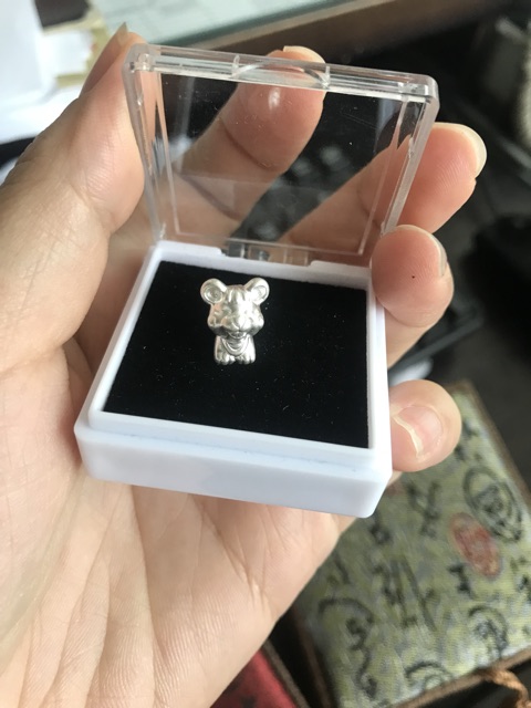 Charm con giáp bạc ta 3D,con giáp bạc ta S999 hàng loại 1 đủ 12 con giáp