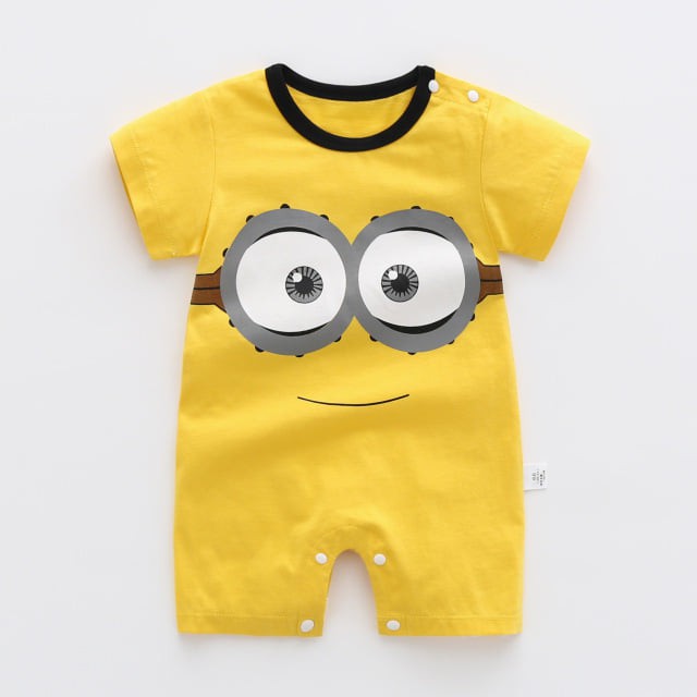 Bộ liền thân cho bé sơ sinh bodysuit cho bé trai body bé trai hàng quảng châu xịn xò