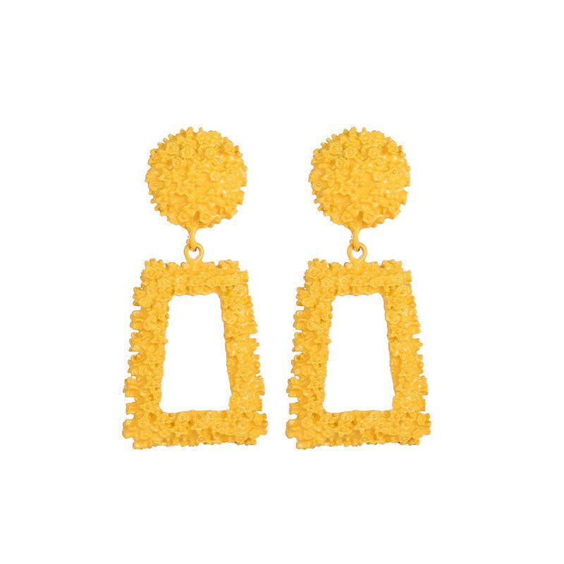 Earrings shaped unique jewelry