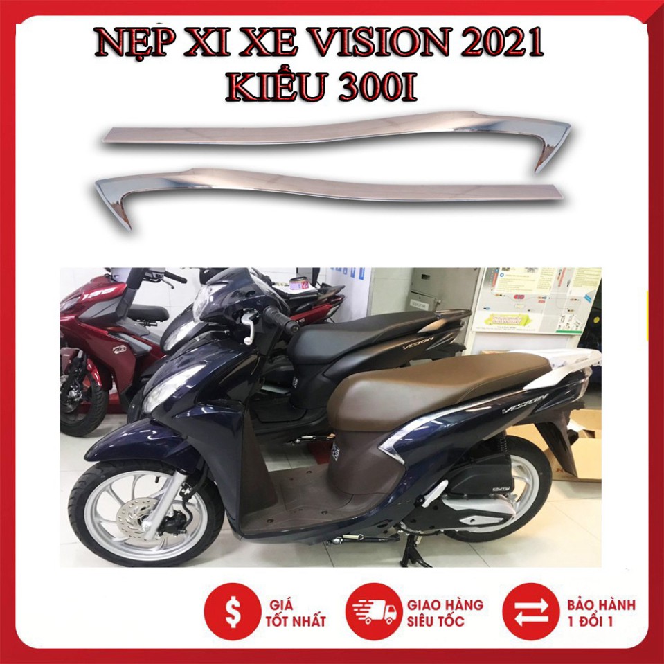 Nẹp Hông ( Nẹp Sườn ) Vision 2021 MotoArt Chính Hãng