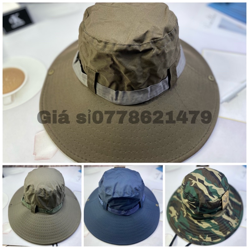 Nón bo nam lao động vành lớn giá rẻ