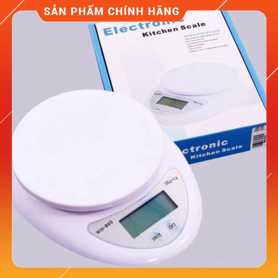 Cân tiểu ly tối đa 5kg, chạy bằng pin