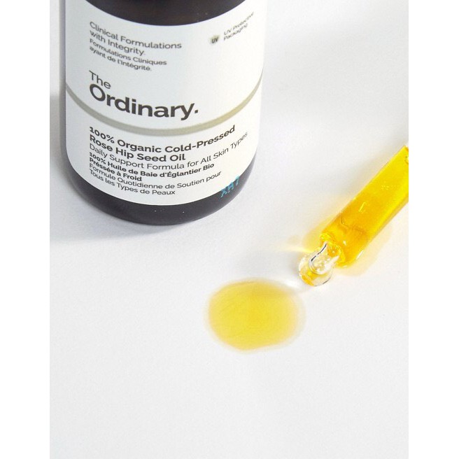 Tinh dầu The Ordinary 100% Organic Cold-Pressed Rose Hip Seed Oil 30ml