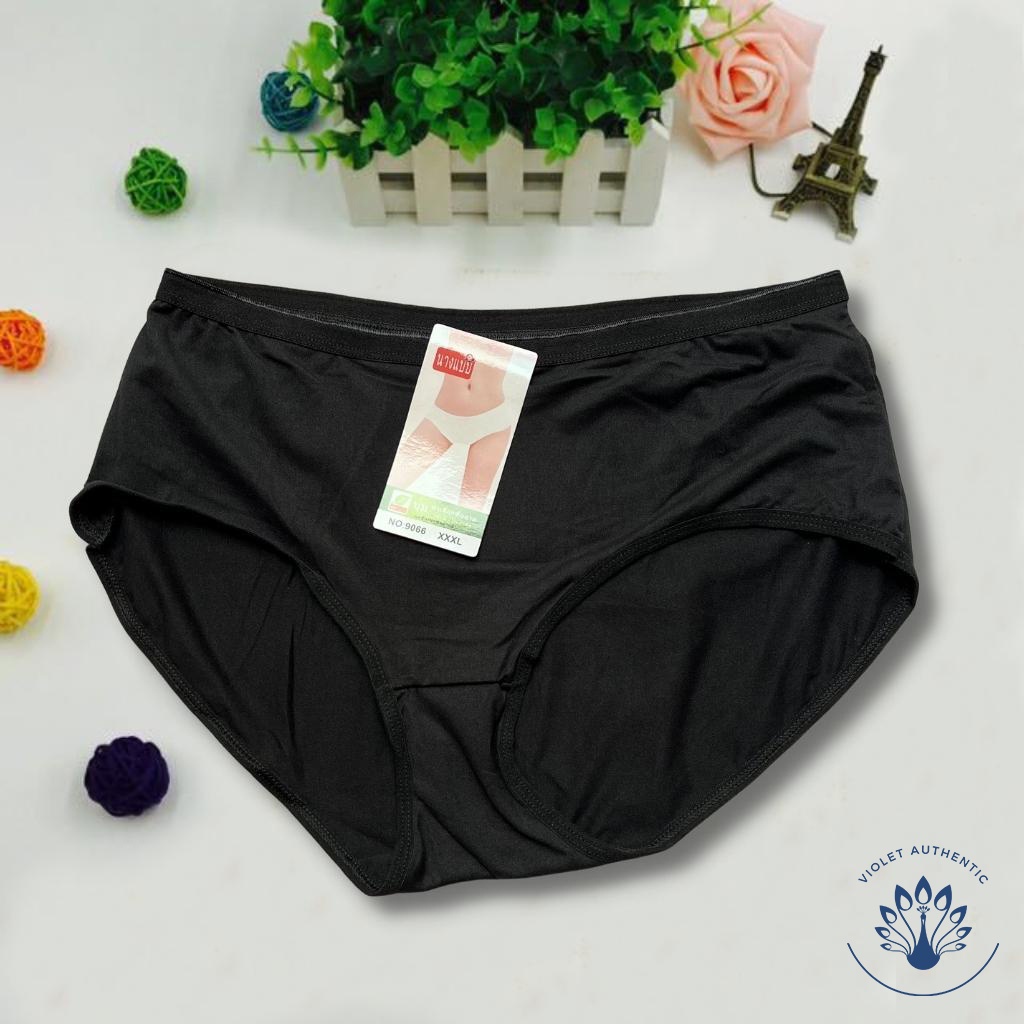 Quần lót nữ cotton bigsize cạp cao cho người béo mập bầu trung niên 60-80kg Q9066 _ 9066