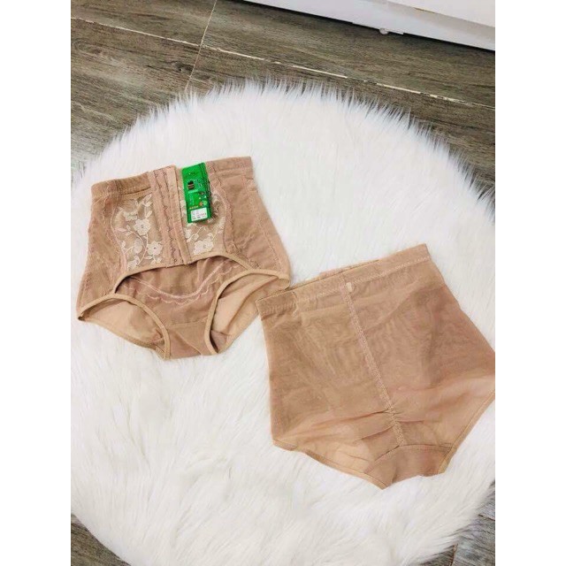 Gen nịt bụng cài khuy LYMIA sợi tre lưới siêu thông thoáng G13