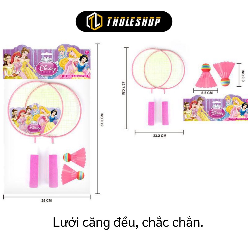 [SGD] Vợt Cầu Lông - Bộ Vợt Tặng Kèm Cầu Lông Cho Trẻ Em, Tay Cầm Bọc Xốp Êm Ái 5216