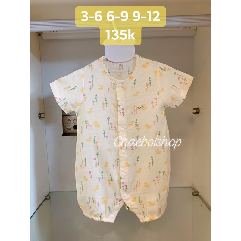 Nous hè Body cộc xô các màu size 3-12M