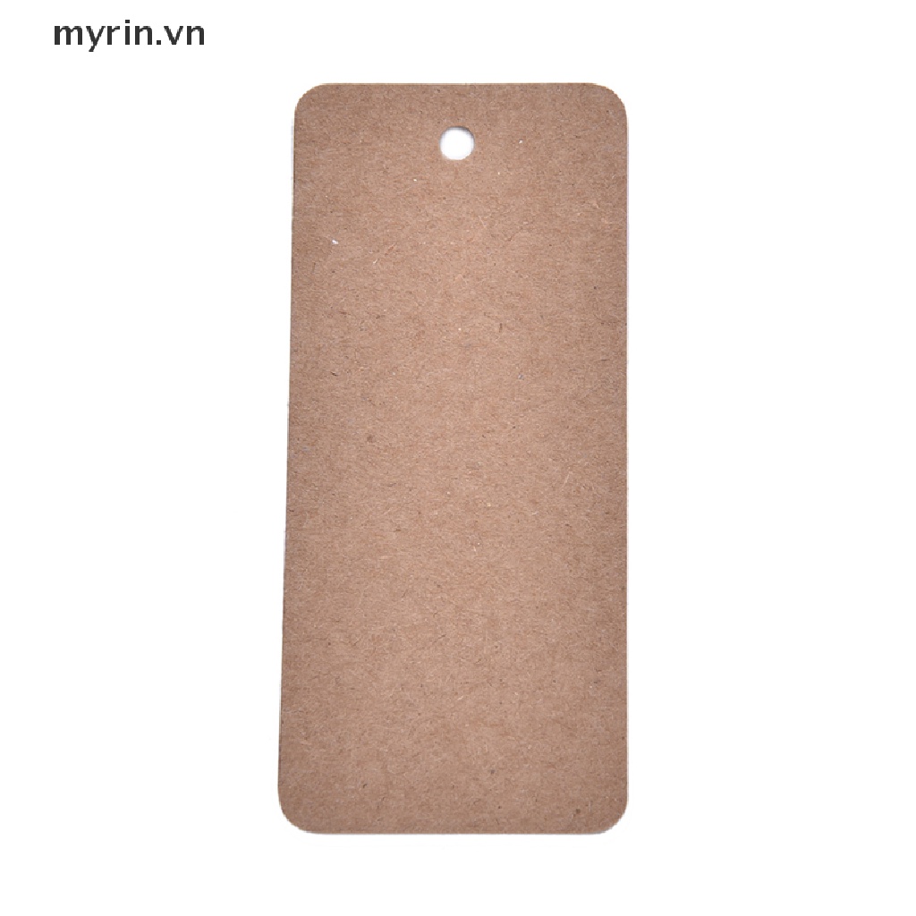 Set 50 Tấm Thẻ Giấy In Chữ myrin Độc Đáo Dùng Để Trang Trí Quà