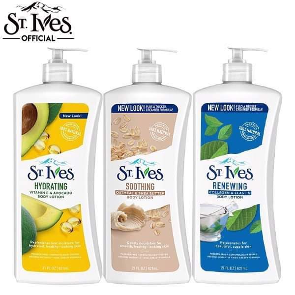 621ml] Sữa Dưỡng Thể Toàn Thân ST.Ives Body Lotion