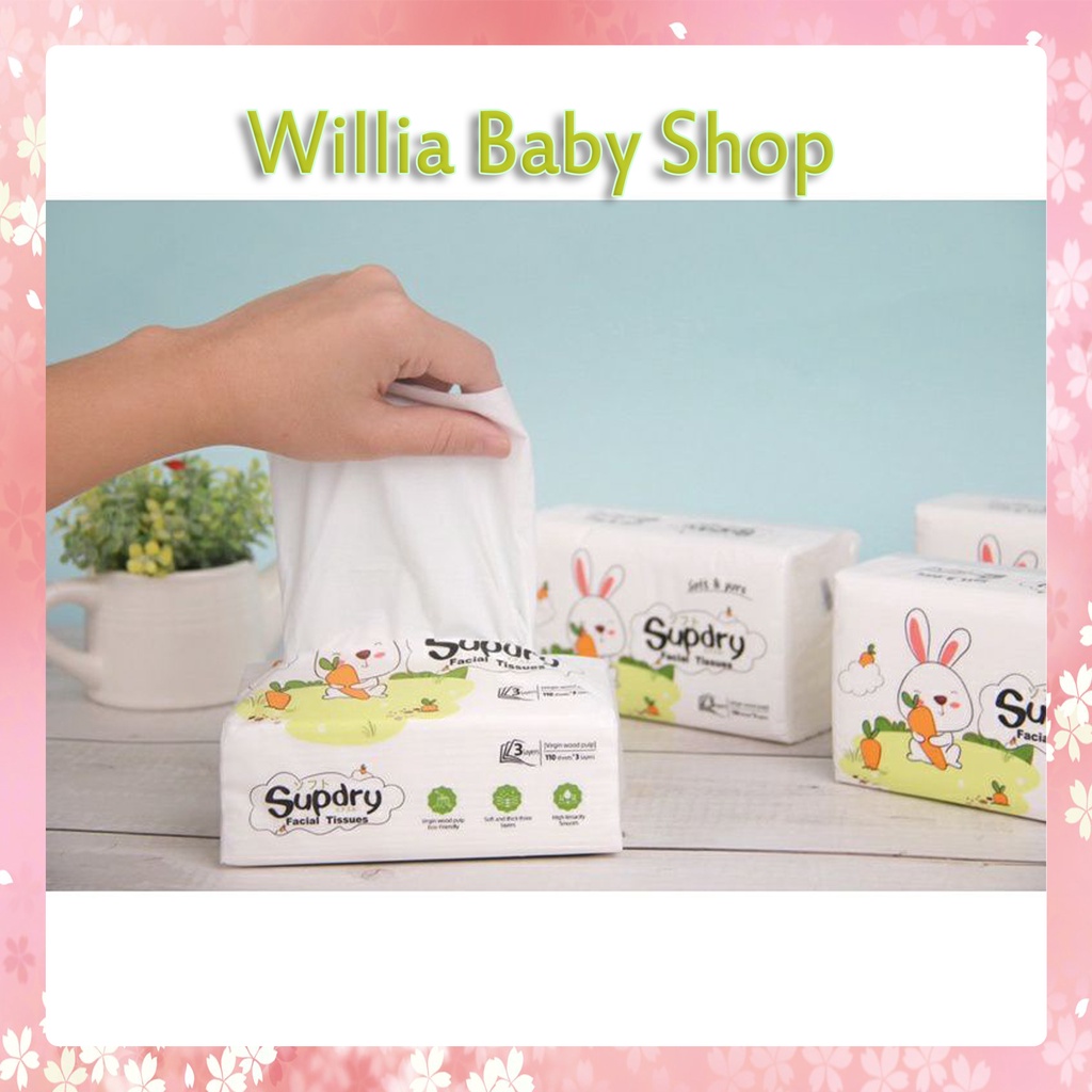 Giấy ăn cao cấp Supdry 3 lớp 110 tờ
