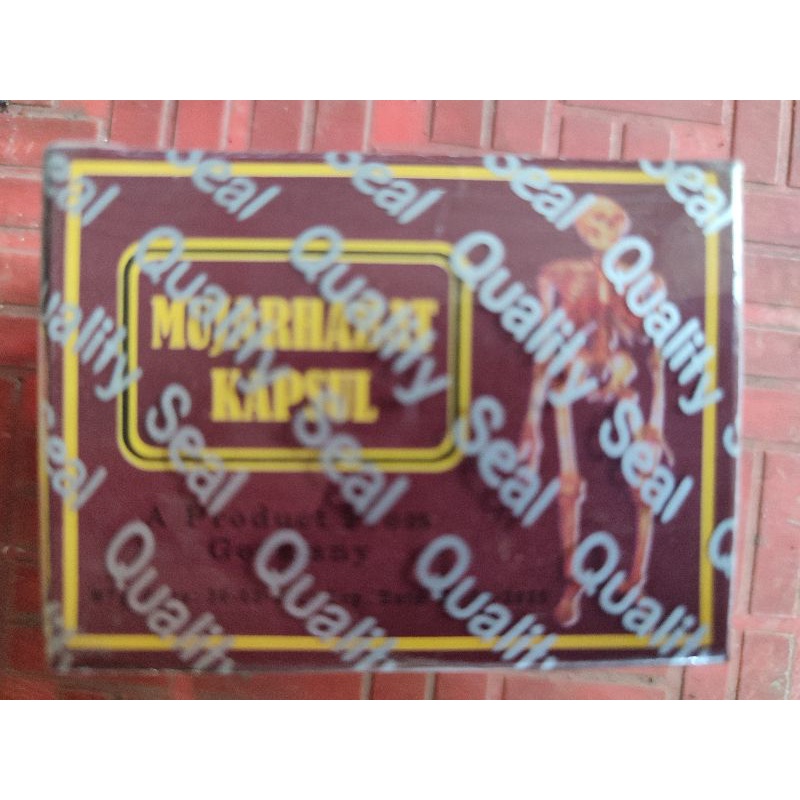 1 hộp viên khớp Malaysia KeLuaran Baru màu xanh/đỏ