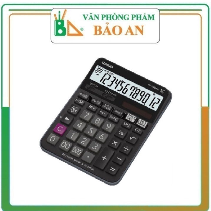 Máy tính CASIO DJ120D PLUS Hiển thị tối đa 300 bước tính trước đó