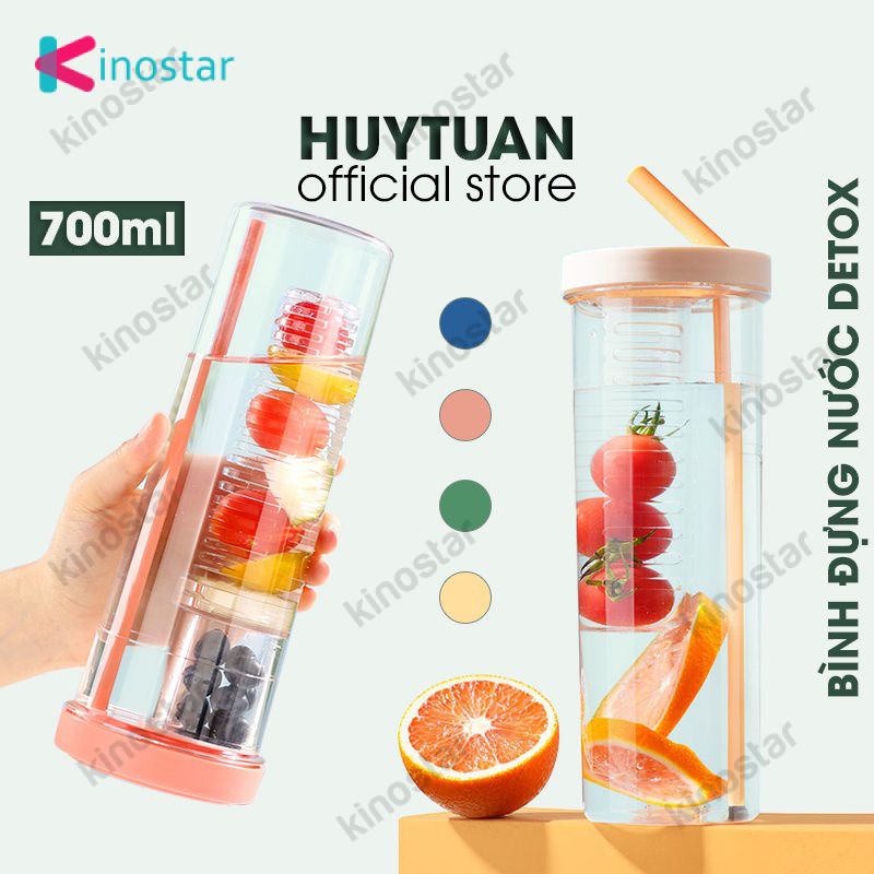 700Ml-Dung Tích Cốc Nước Có Ống Hút Tiện Lợi, Với Bộ Lọc Ngăn sử Dụng Để Pha Trà, Sức Khỏe Trà, Tặng Dán Cốc Dây.