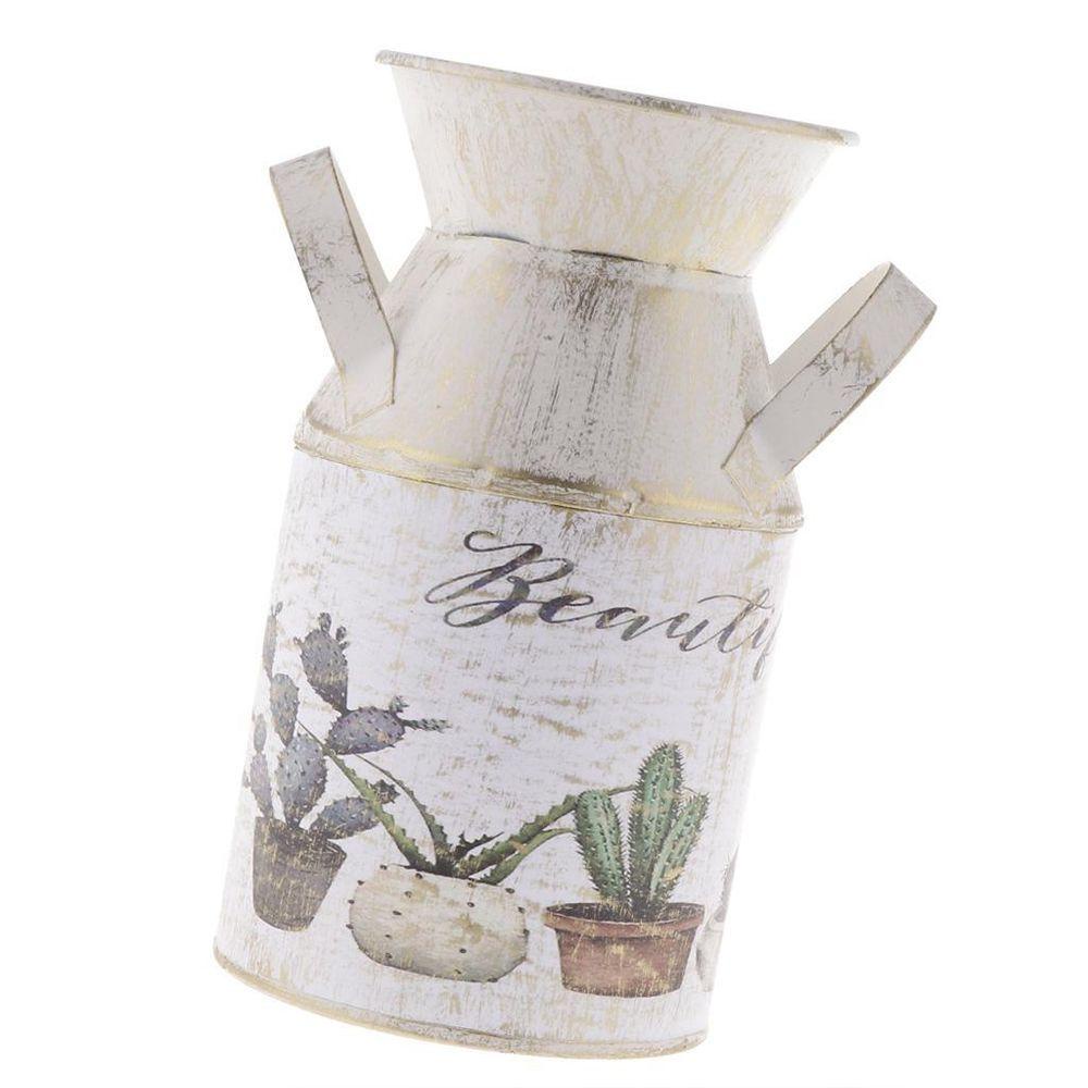 Bình Hoa Kim Loại Trang Trí Nhà Cửa Hình WTTLE Amphora