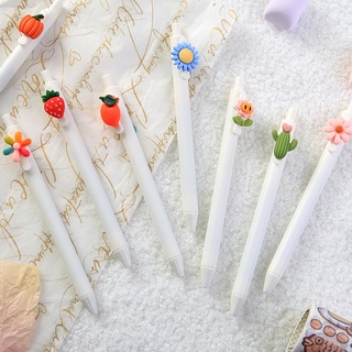 Bút mực gel dễ thương hình hoa hướng dương, xương rồng