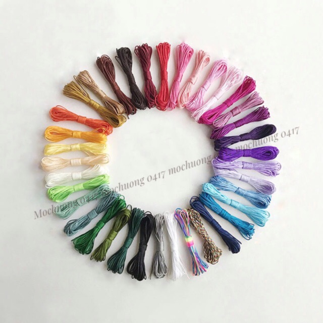 🔥 SIÊU RẺ 🔥 Hàng loại I: Dây đan vòng handmade DIY - Hàng chuẩn - đẹp, TH463