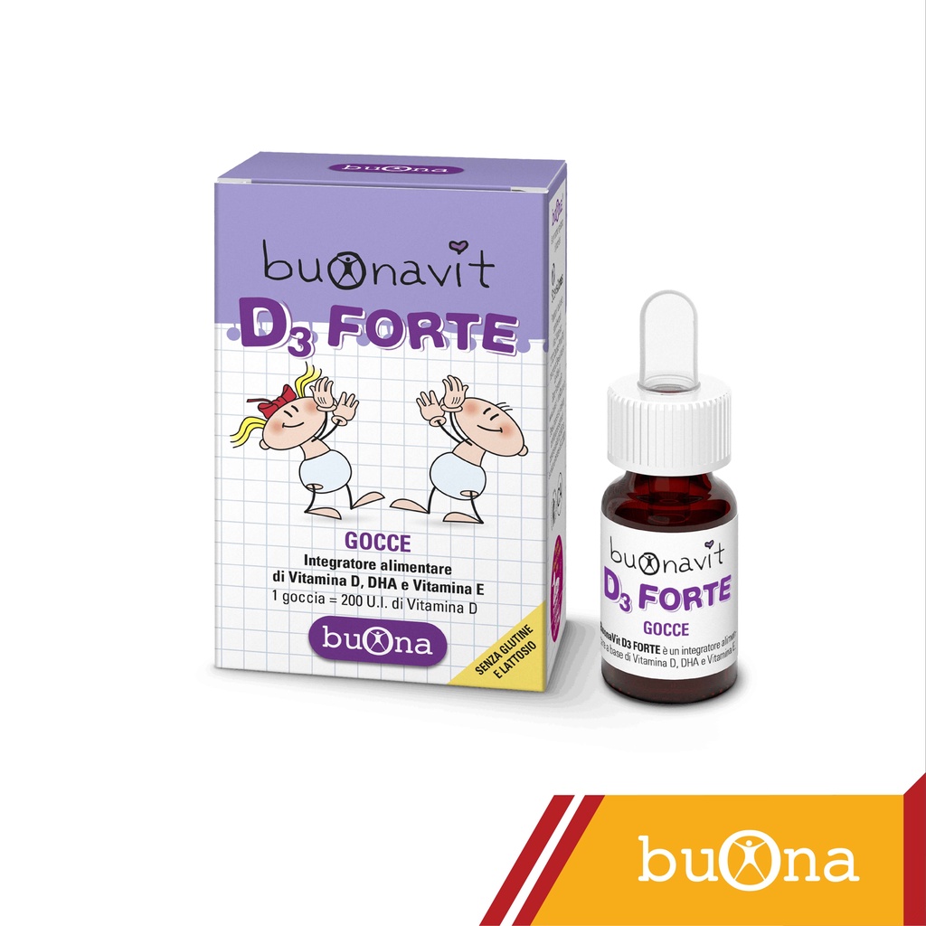 Buonavit d3 forte - bổ sung d3 và dha phát triển chiều cao và trí não - ảnh sản phẩm 1