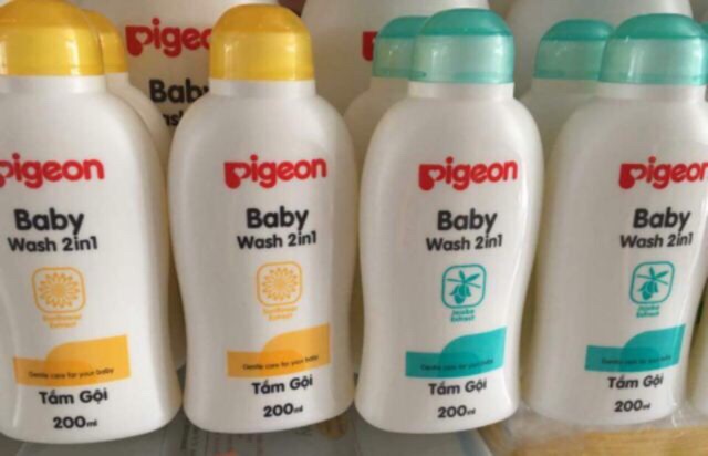 Sữa tắm gội Pigeon 200ml cho bé