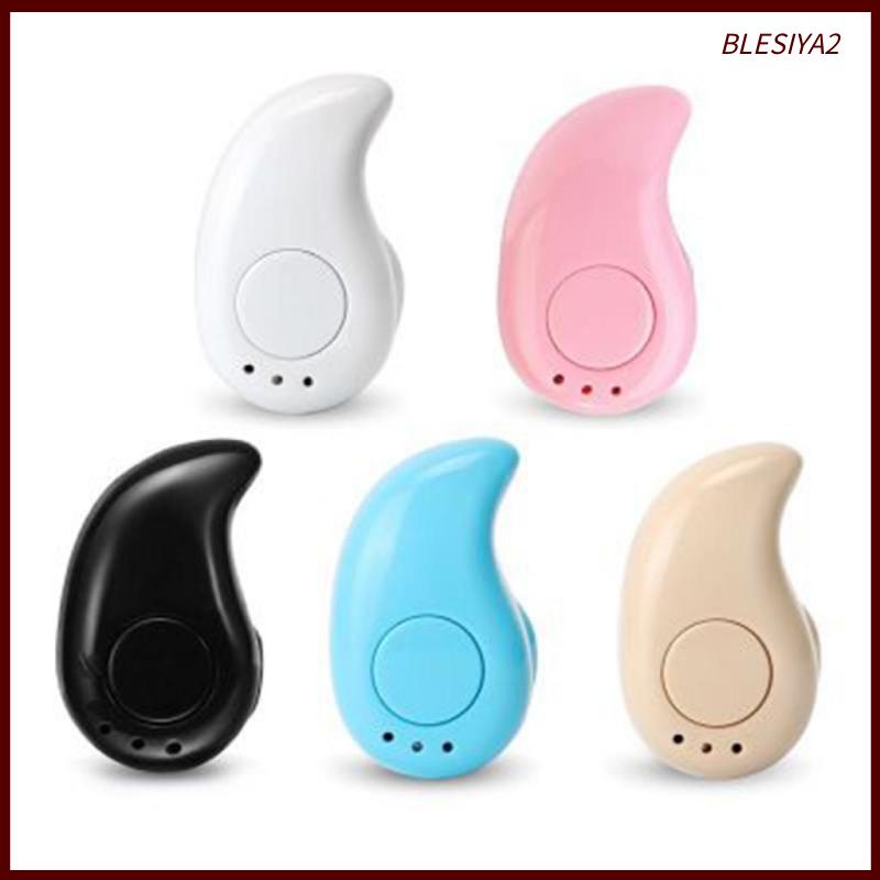 S530 Stereo Mic Bluetooth Stereo Headset Mini Headphone Earbud White