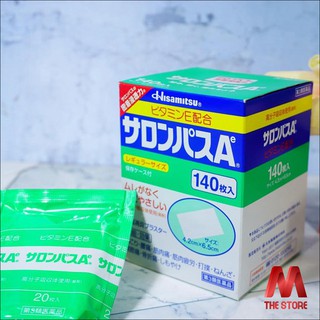 Cao dán Hisamitsu Salonpas Nhật Bản hộp 140 miếng