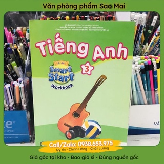 Tiếng anh lớp 3 smart star  (bài học +bài tập)  (Văn phòng phẩm Sao Mai)