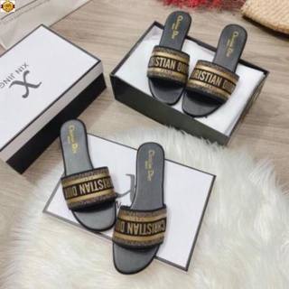 NEW- Chất -  [Số 1] Dép thời trang lụa DO . RẺ VÔ ĐỊCH XCv ^ ` ! ' . ! 12.12