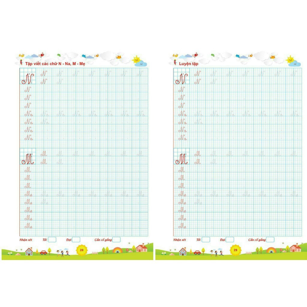 Sách - Luyện Viết - chữ thường, chữ hoa cỡ nhỏ, theo nhóm