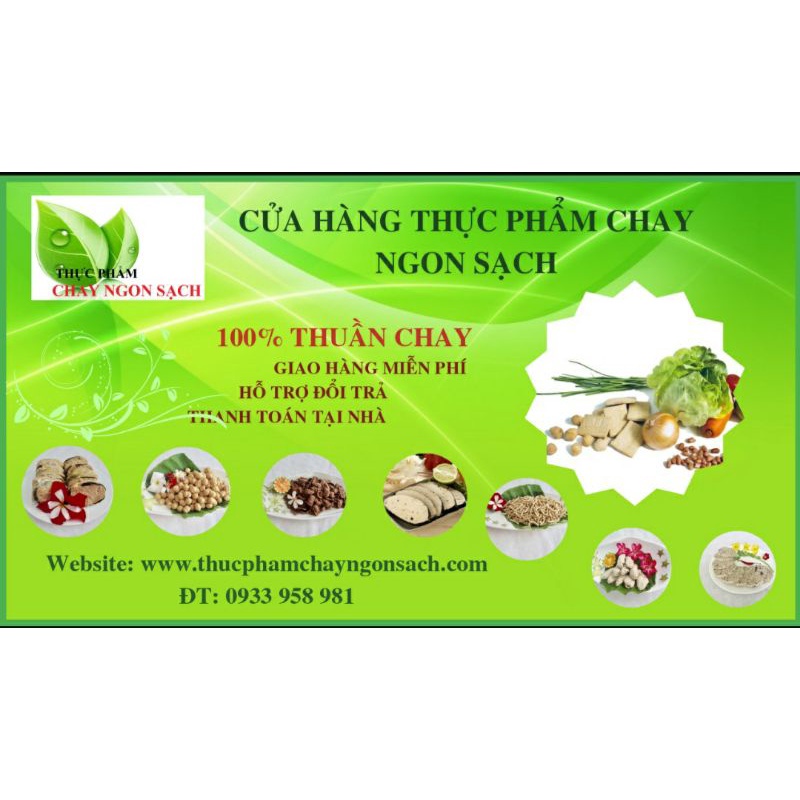 heo lát chay thanh dũng 100g, thực phẩm chay, thịt chay