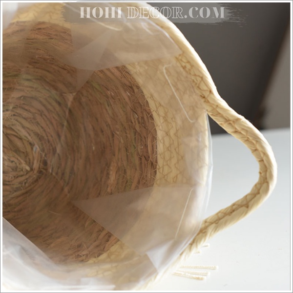 Giỏ Cói Đựng Đồ - Chậu Cói Trồng Cây Trang Trí Nhà Cửa Cao Cấp - Shop Hohi Decor