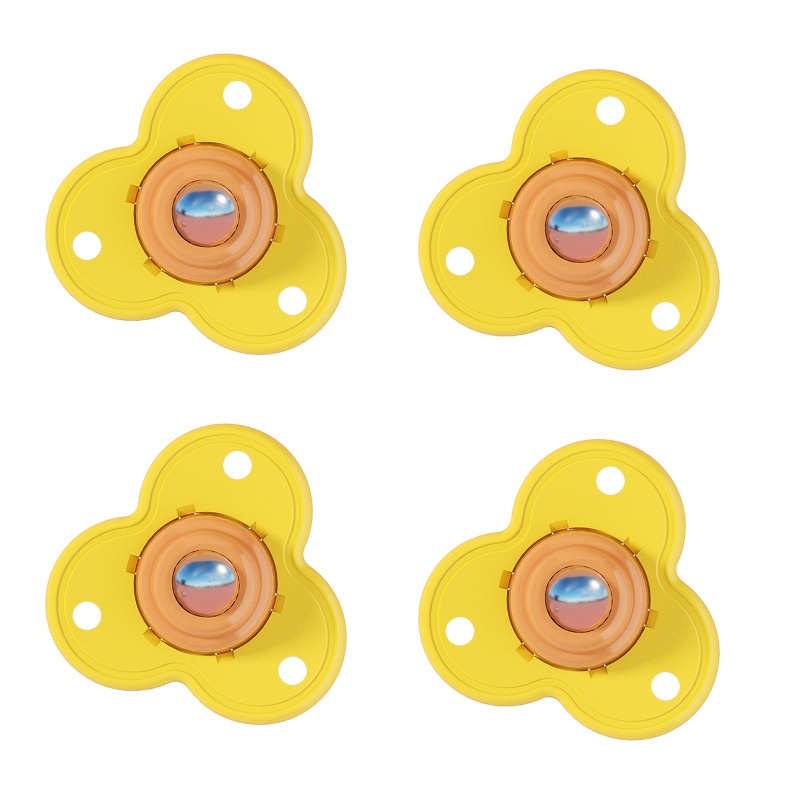 Set 4 Bánh Xe Ròng Rọc Xoay 360 Độ Chuyên Dụng° Bánh Xe Ròng Rọc Bằng Thép Không Gỉ Có Thể Xoay Được Tiện Dụng