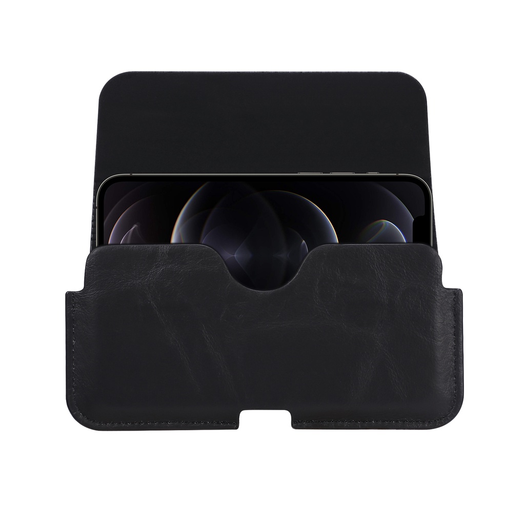 Túi Da Đeo Hông Đựng Điện Thoại Phong Cách Doanh Nhân Cho Iphone12 13 Pro Max 7.2 S22