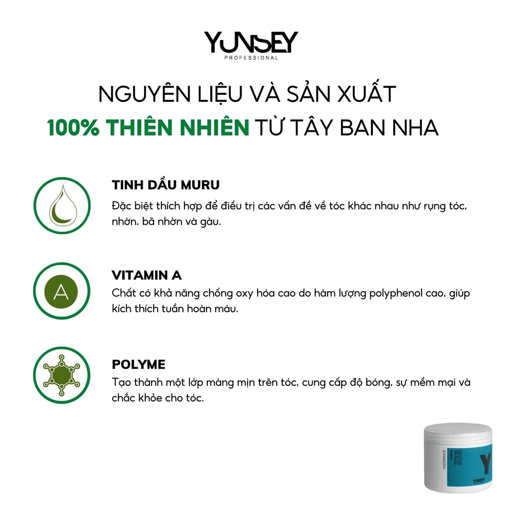 Mặt nạ ủ tóc mềm mượt dành cho tóc xoăn Yunsey Curls Hair Mask