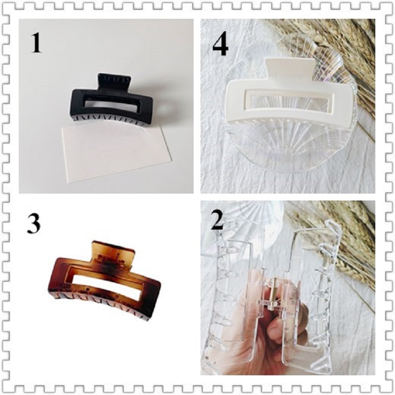 MANYUE Kẹp Tóc Nữ Kiểu Dáng Retro Phong Cách Hàn Quốc