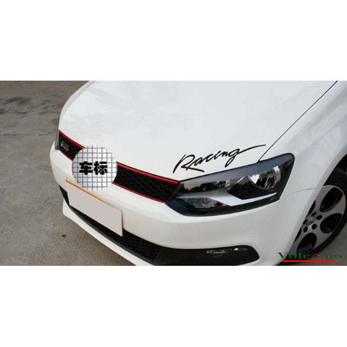 Decal dán xe RACING - dán trang trí xe đẹp